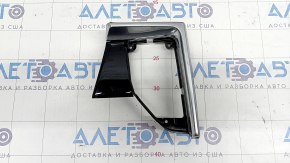 Front panel trim center Porsche Macan 15-18 black gloss, scratches