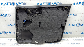 Door trim card front left Porsche Macan 15- black for seat memory, Base, insert black gloss, scratches