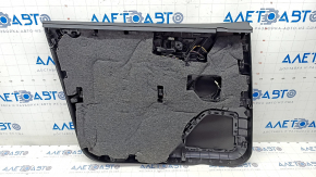 Door trim card front right Porsche Macan 15- black, Base, insert black gloss, scratches