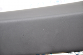 Center pillar trim lower left Tesla Model X 16-21 leather black, scratches, small nicks