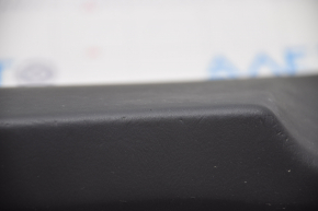 Center pillar trim lower left Tesla Model X 16-21 leather black, scratches, small nicks