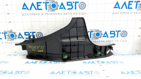 Door sill trim rear left Subaru Legacy 15-19 black, worn
