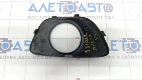 Left fog light frame Porsche Macan 15-18 without parking sensors, scratches