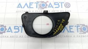 Right fog light frame Porsche Macan 15-18 without parking sensors, bumps