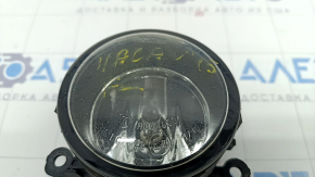 Fog light left PTF Porsche Macan 15-18 halogen, broken mount, sand