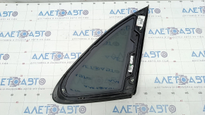 Rear left solid glass window Porsche Macan 15-18 matte black