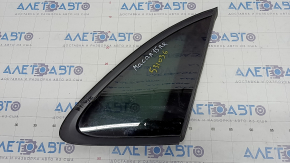 Window blind glass rear right Porsche Macan 15-18 matte black, torn seal