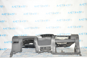 Dashboard front panel without AIRBAG Toyota Prius V 12-16 with overlay, scratches