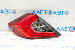 Light outer wing left Honda Civic 16- TYC