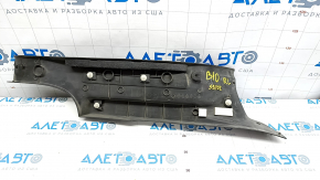Door sill trim rear left Subaru b10 Tribeca black with chrome trim, butt on chrome