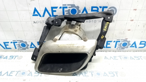 Muffler tip left Lincoln Nautilus 19-23 chrome with bracket