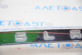 Tesla Model X 16-21 Type 3 Trunk Door Molding, Chrome Scratches