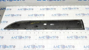Door trim lower front right Porsche Macan 15-18 glossy carbon, scratch