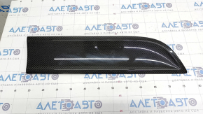 Door trim lower rear right Porsche Macan 15-18 glossy carbon, scratch