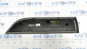 Door trim lower rear right Porsche Macan 15-18 glossy carbon, scratch