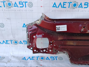 Rear panel Audi A5 F5 17- 2 parts, red, drilled