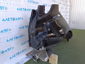 Quarter wing rear right Chevrolet Equinox 18- black, pokes, painted