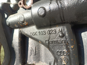 Audi A4 B9 17-20 2.0T CYMC 64k engine, started, 11-11-11-11
