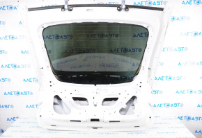 Tesla Model X 16-21 White PPSW Naked Trunk Door With Glass, With Hinges