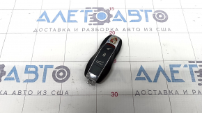 Key Porsche Macan 15-18 4 buttons, scratches, peeling chrome