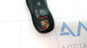Porsche Macan 15-18 key 4 buttons, scratches, missing fragment