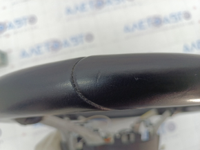 Naked steering wheel Porsche Macan 15-18 leather black with heating, scratches