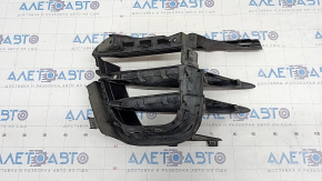 Front bumper grille left Porsche Macan 15-18 complete, pokes