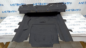 Trunk trough flooring Porsche Macan 15 - without subwoofer, for cleaning