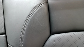 Rear row of seats 2nd row Porsche Macan 15-18 leather black, scratches, dents