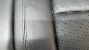 Rear row of seats 2nd row Porsche Macan 15-18 leather black, scratches, dents