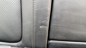 Rear row of seats 2nd row Porsche Macan 15-18 leather black, scratches, dents