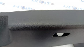 Center pillar trim lower left Porsche Macan 15-18 black, scratches