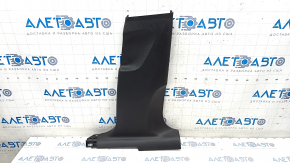 Center pillar trim lower right Porsche Macan 15-18 black, scratches