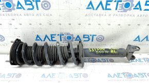 Shock absorber strut assembly rear left Infiniti Q50 14- RWD torn boot