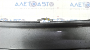 Rear bare bumper Porsche Macan 15-18 without parking sensors and camera, silver M7U, broken mount