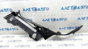 Door sill trim rear right Porsche Macan 15-18 black under airbag, scratches