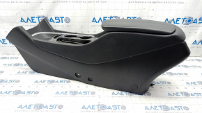 Console center armrest and cup holders Chevrolet Malibu 16- leather black