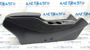 Console center armrest and cup holders Chevrolet Malibu 16- leather black
