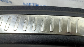Porsche Macan 15-18 trunk opening trim black, chrome trim, scratches, trim defect