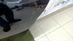 Door bare rear left Chevrolet Malibu 16- black GB8, dent, dented
