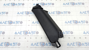 Rear window trim right Porsche Macan 15- front black, scratches