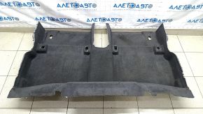 Floor covering rear Chevrolet Malibu 16-22 gray, for dry cleaning