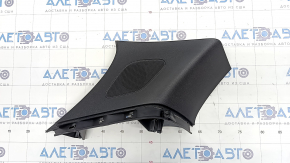 Rear window trim left Porsche Macan 15- rear black