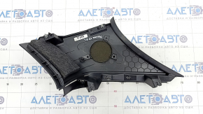Rear window trim left Porsche Macan 15- rear black