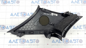 Rear window trim right Porsche Macan 15- rear black