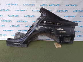 Quarter wing rear left BMW 7 G12 16-22 black, bump on the threshold