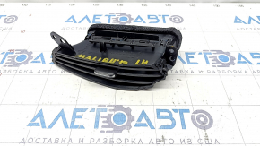 Front panel air duct central left Chevrolet Malibu 16- black