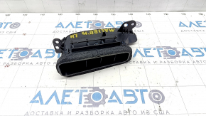 Front panel air duct central left Chevrolet Malibu 16- black