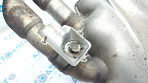 Rear muffler with barrels Porsche Macan 15-18 3.0T, 3.6T with damper