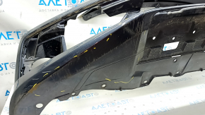 Front bumper bare Honda Civic X FC 19-21 blue B-607M, worn